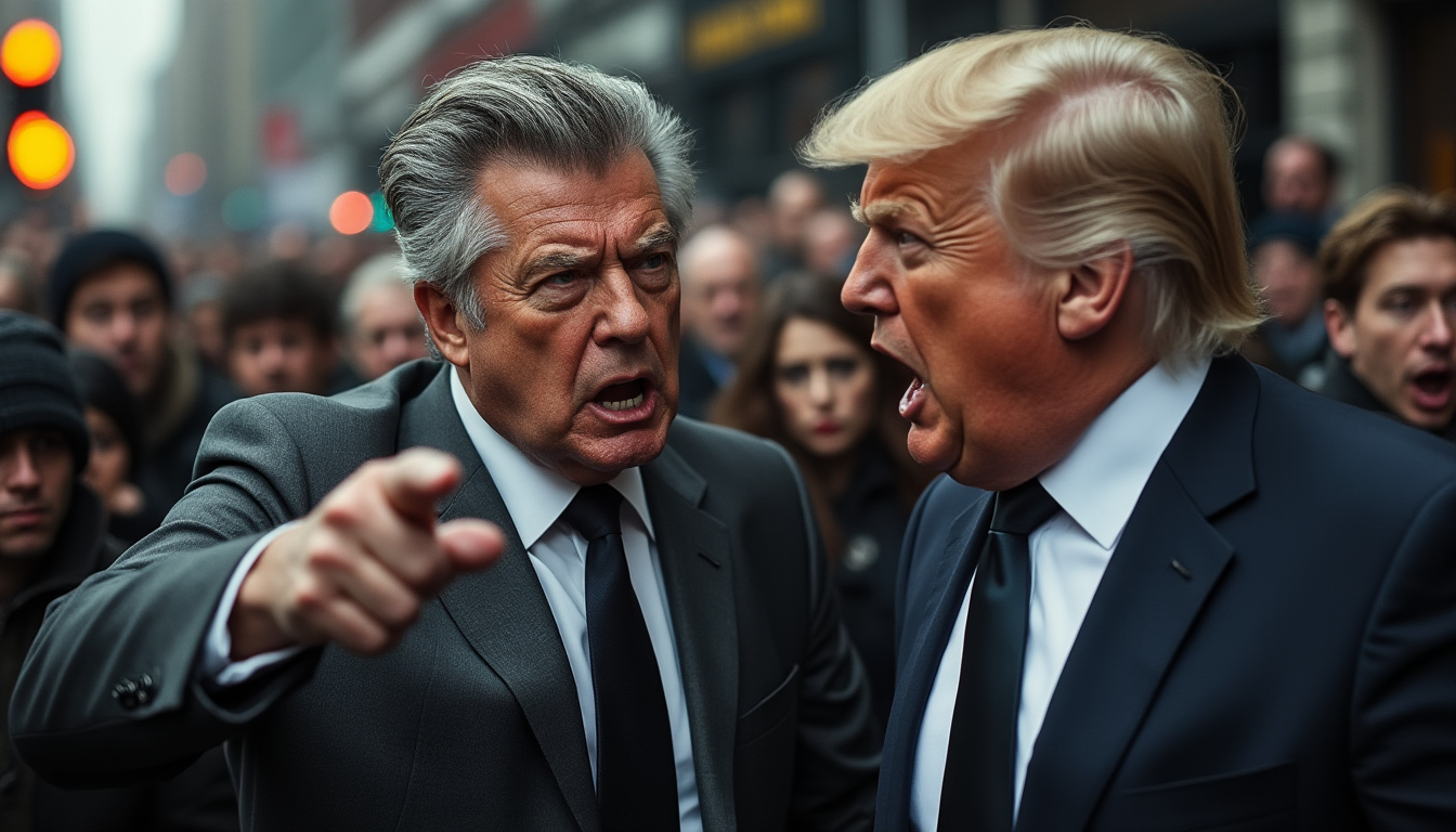 in a heated confrontation, alec baldwin warns a trump lookalike with a fierce threat, declaring, 'i'll break your neck!' discover the details behind this intense exchange and what it means for baldwin's ongoing commentary on politics and impersonation.