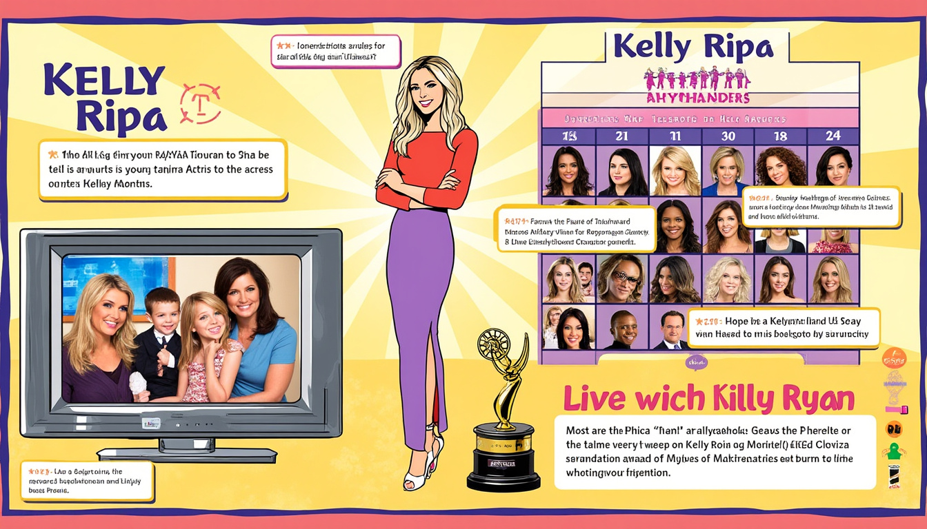 Esplorando la ricchezza di Kelly Ripa nel 2025: Un'analisi dei suoi guadagni 3 scopri il percorso finanziario di kelly ripa nel 2025 mentre esploriamo i suoi impressionanti guadagni, investimenti e complessiva ricchezza. scopri i segreti dietro il suo successo e come ha costruito la sua fortuna nel corso degli anni.