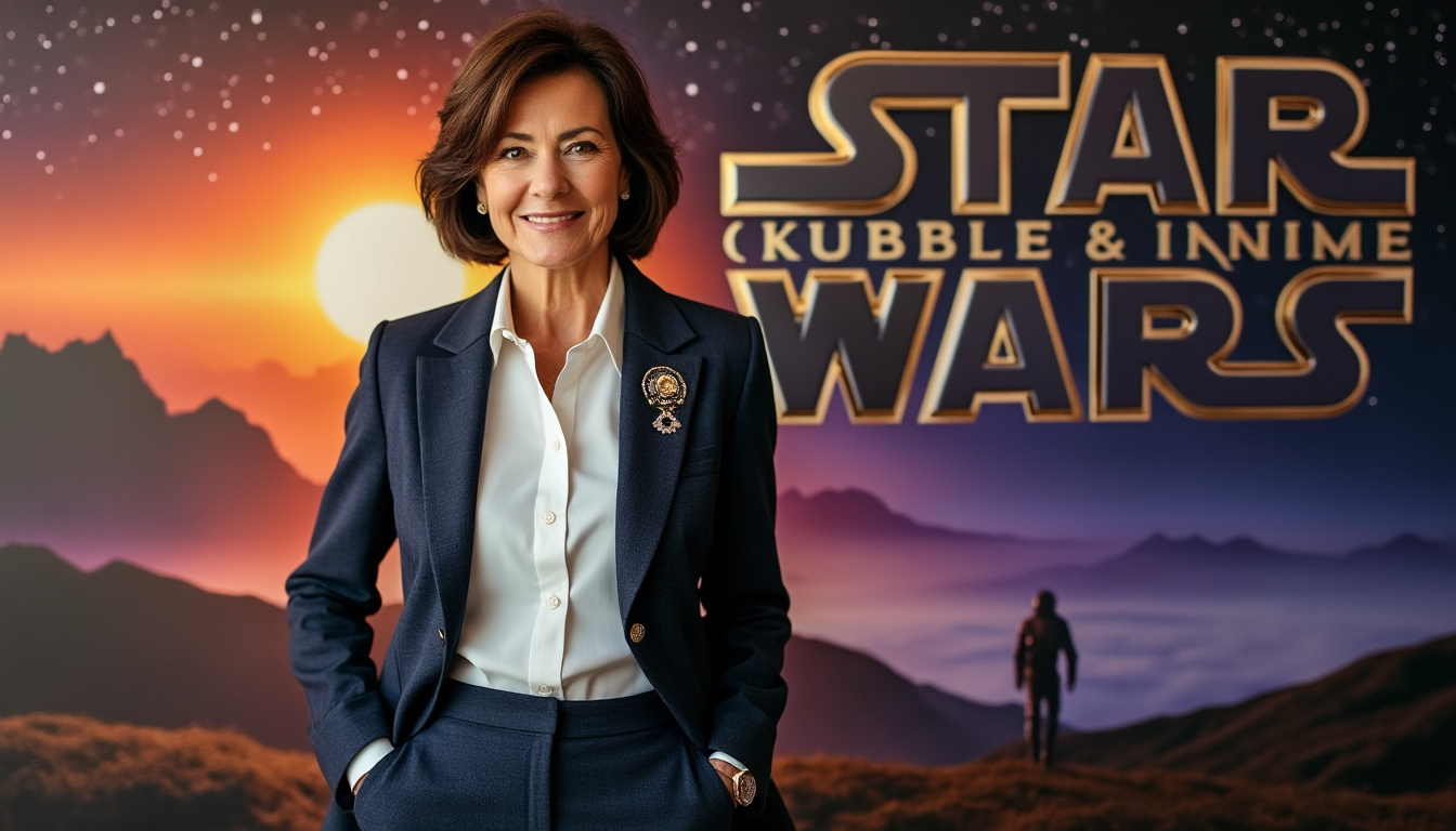 kathleen kennedy is set to continue her legacy in the star wars franchise, even after her departure from lucasfilm, promising exciting new adventures and insights into the galaxy far, far away.