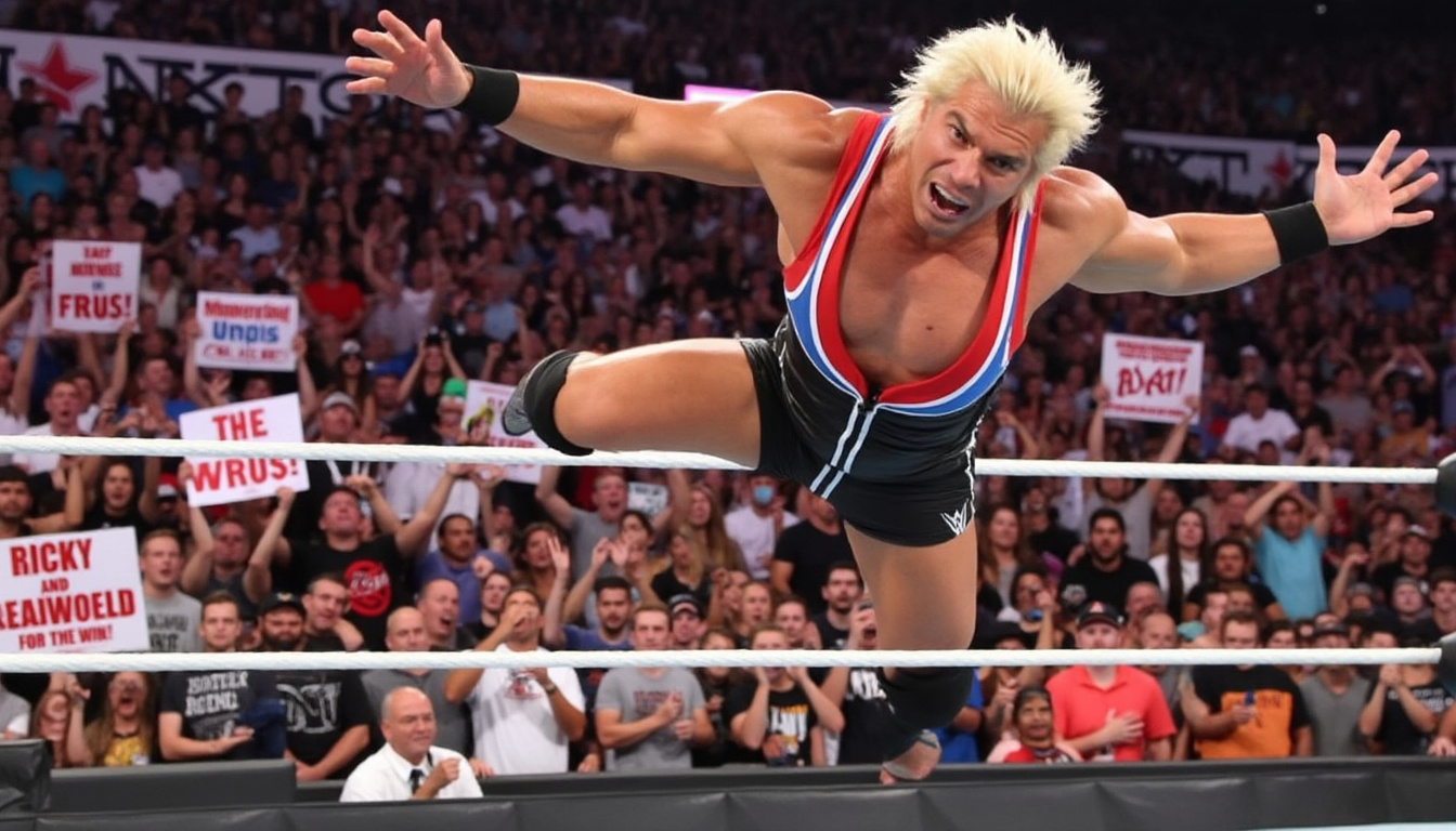Ricky Starks spricht über sein WWE NXT Rebranding als 'Ricky Saints' 2 Begleiten Sie Ricky Starks, während er Einblicke in seine aufregende Umbenennung in WWE NXT als 'Ricky Saints' teilt. Entdecken Sie die Motivationen und den kreativen Prozess hinter dieser Transformation und was die Fans von seiner neuen Persona erwarten können.