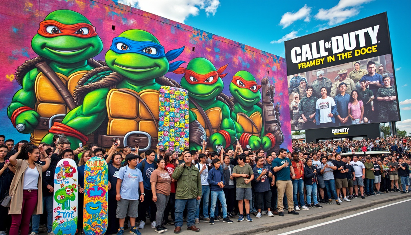 join the fight as the teenage mutant ninja turtles make their official debut in call of duty! experience thrilling gameplay and iconic characters in this exciting crossover that blends action and nostalgia for fans of all ages.
