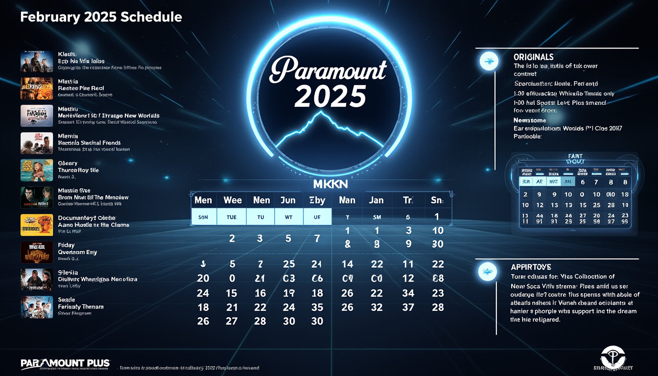 discover the latest tv shows and movies premiering on paramount plus from february 17 to february 23, 2025. stay tuned for exciting new content that promises to engage and entertain.