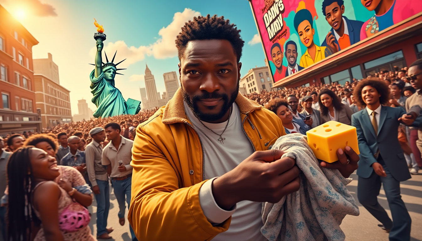 join david oyelowo in 'government cheese' as he embarks on a hilarious and heartwarming journey to achieve the american dream. stream it now on apple tv+ for a unique blend of comedy and inspiration!
