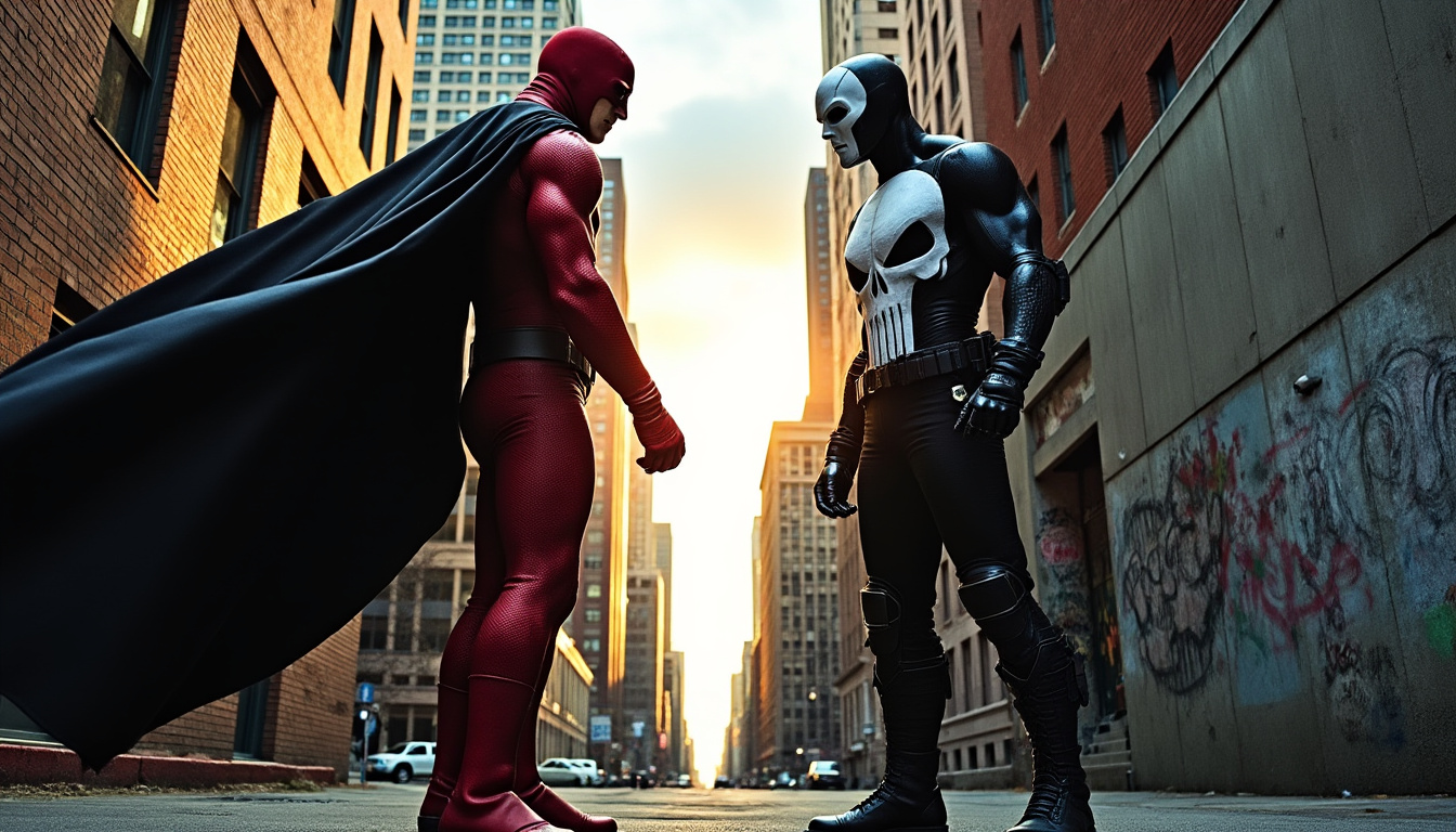 in the latest promo for 'daredevil: born again', the punisher takes center stage, putting matt murdock's resolve to the ultimate test. experience the intense confrontation and thrilling storyline as these two iconic characters clash in a battle of wits and moral dilemmas. don't miss out on the action!