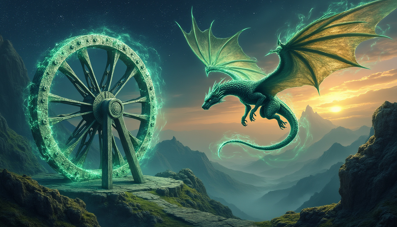 dive into the intricate world of 'the wheel of time' as we explore the profound mysteries surrounding the dragon reborn and the prophetic visions that shape this epic saga. unravel the enigma and discover how destiny weaves through the lives of unforgettable characters.