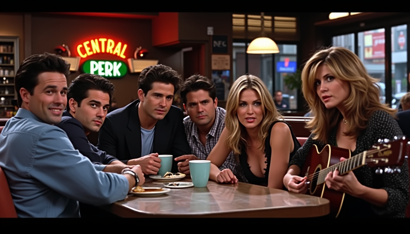 une bande-annonce virale fausse pour un film sur les amis réunit jennifer aniston et le casting original 1 découvrez l'engouement entourant une bande-annonce fausse virale qui réunit jennifer aniston et le casting original de friends pour une réunion inoubliable. revivez les rires et la nostalgie tandis que les fans célèbrent cet hommage créatif à la sitcom emblématique.