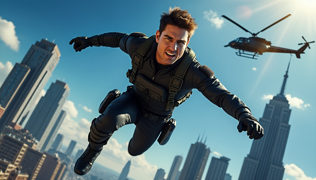 watch tom cruise in an adrenaline-pumping aerial stunt in the teaser for 'mission: impossible — the final reckoning.' experience the excitement and intensity as he pushes the limits of action in this highly anticipated installment of the iconic franchise.