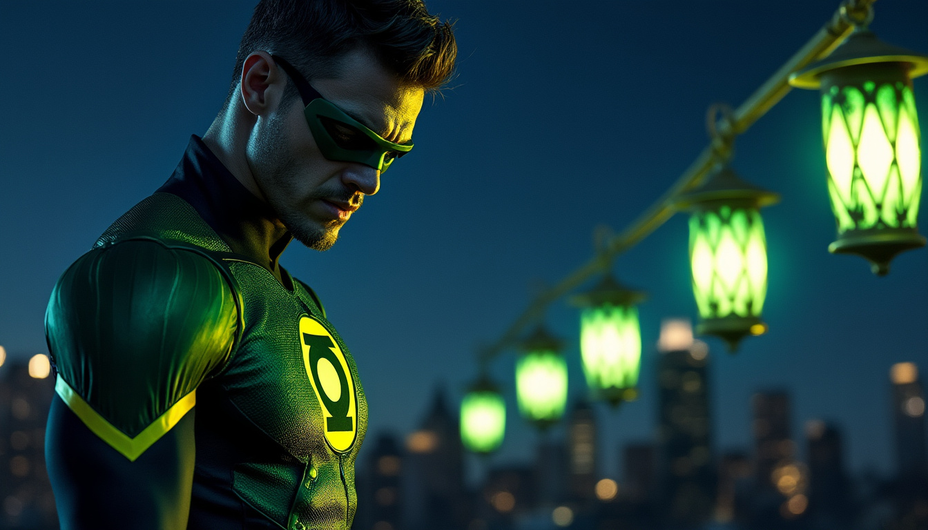 discover the stunning visuals in 'unveiling lanterns' as aaron pierre brings the depowered john stewart to life in action-packed images. explore the art and emotion behind each scene, highlighting the iconic character in a new light.