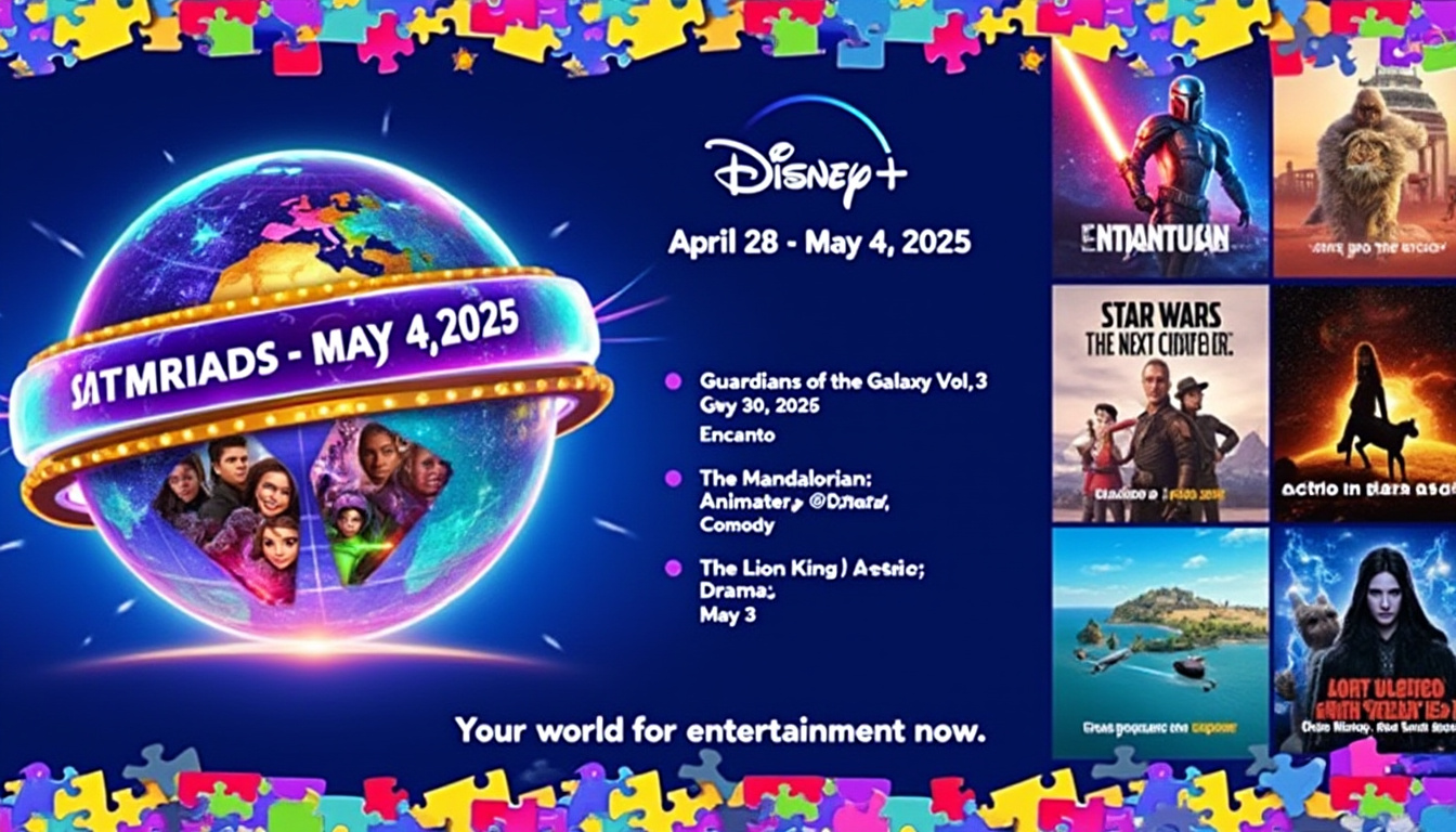 novedades en disney plus: programas de televisión y películas que llegarán del 28 de abril al 4 de mayo de 2025 3 ¡descubre las últimas adiciones a disney plus con nuestra guía de nuevos programas de tv y películas que llegan del 28 de abril al 4 de mayo de 2025. mantente actualizado sobre el contenido imperdible para tu deleite!