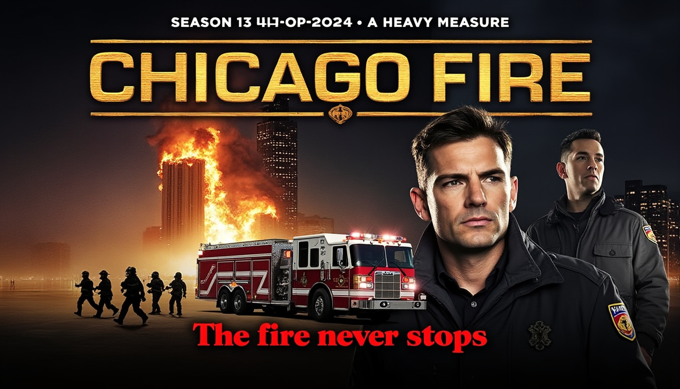 tout ce que vous devez savoir sur la date de sortie, l'heure et les options de streaming pour l'épisode 22 de la saison 13 de Chicago Fire 1 découvrez tout ce que vous devez savoir sur la saison 13 épisode 22 de chicago fire, y compris sa date de sortie, son heure de diffusion et ses options de streaming. ne manquez pas les dernières mises à jour et comment suivre la finale passionnante de votre émission préférée !