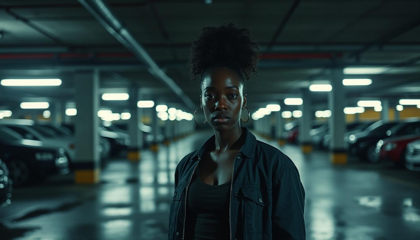 in 'good people, bad things', join issa rae as she navigates the labyrinthine depths of an endless parking garage, encountering unexpected challenges and intriguing characters that test her wit and resilience. will she find a way out, or become lost in the chaos of her surroundings?