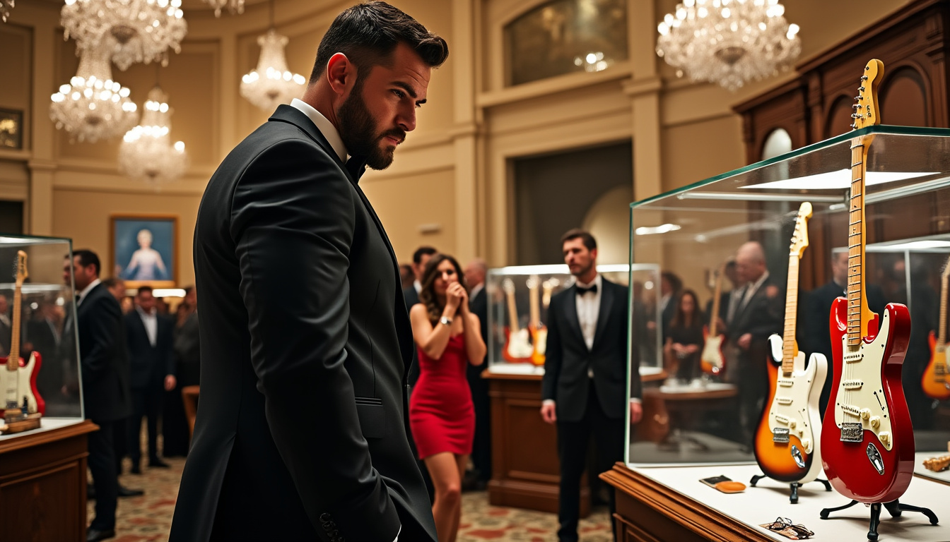 explore travis kelce's insights on the controversy surrounding the guitar auction linked to taylor swift. delve into the discussions and opinions that have sparked interest within the music and celebrity communities.