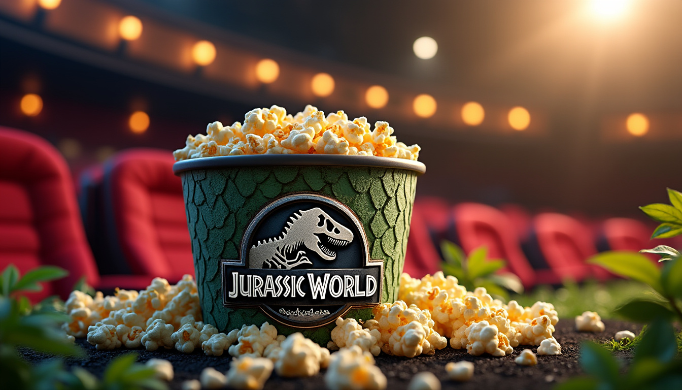 discover the secrets of the jurassic world rebirth popcorn bucket as we unveil the hidden dinosaur within. dive into the thrilling adventure and experience the nostalgia of jurassic park with this unique collectible that brings the prehistoric world to life!