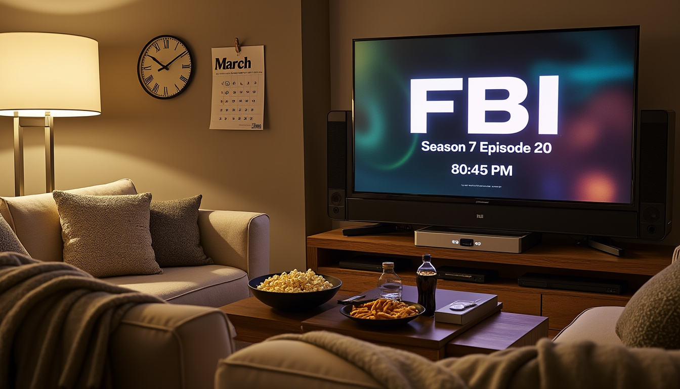 discover when to catch the highly anticipated release of fbi season 7, episode 20. get insights on the date, time, and various viewing options available so you don't miss a moment of the action.