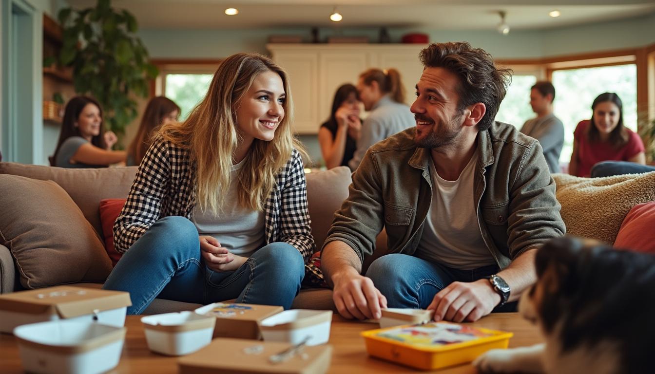 in the hilarious trailer for 'splitsville,' witness dakota johnson navigate the chaos of her unconventional marriage, showcasing a blend of comedy and heartfelt moments that promise to entertain and resonate with audiences everywhere.