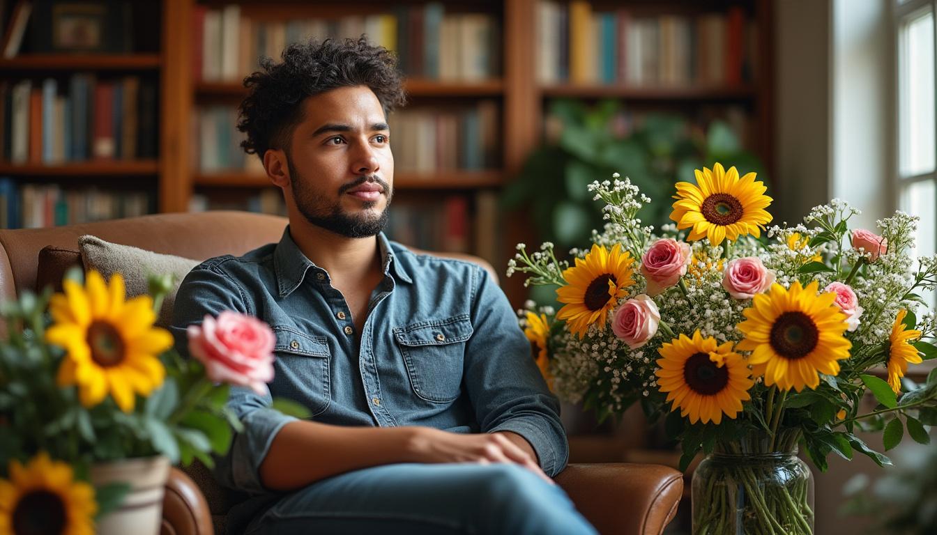 discover the touching story of jeremy allen white from 'the bear' as he reveals the heartfelt reason behind his enduring love for floral companions, showcasing a unique blend of personal sentiment and artistic expression.