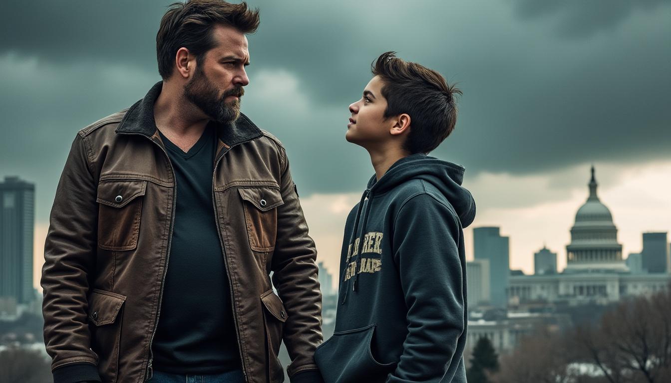watch the thrilling trailer for 'sovereign,' featuring nick offerman and jacob tremblay as they take on the establishment with courage and wit. prepare for a gripping story of defiance and determination.