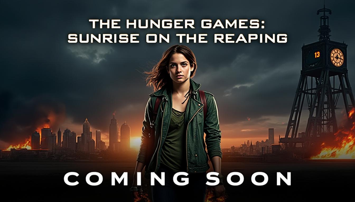 discover the excitement and drama as 'sunrise on the reaping' unveils four new tributes ready to compete in the hunger games. join them on their journey of survival, courage, and the fight for freedom in this thrilling installment.