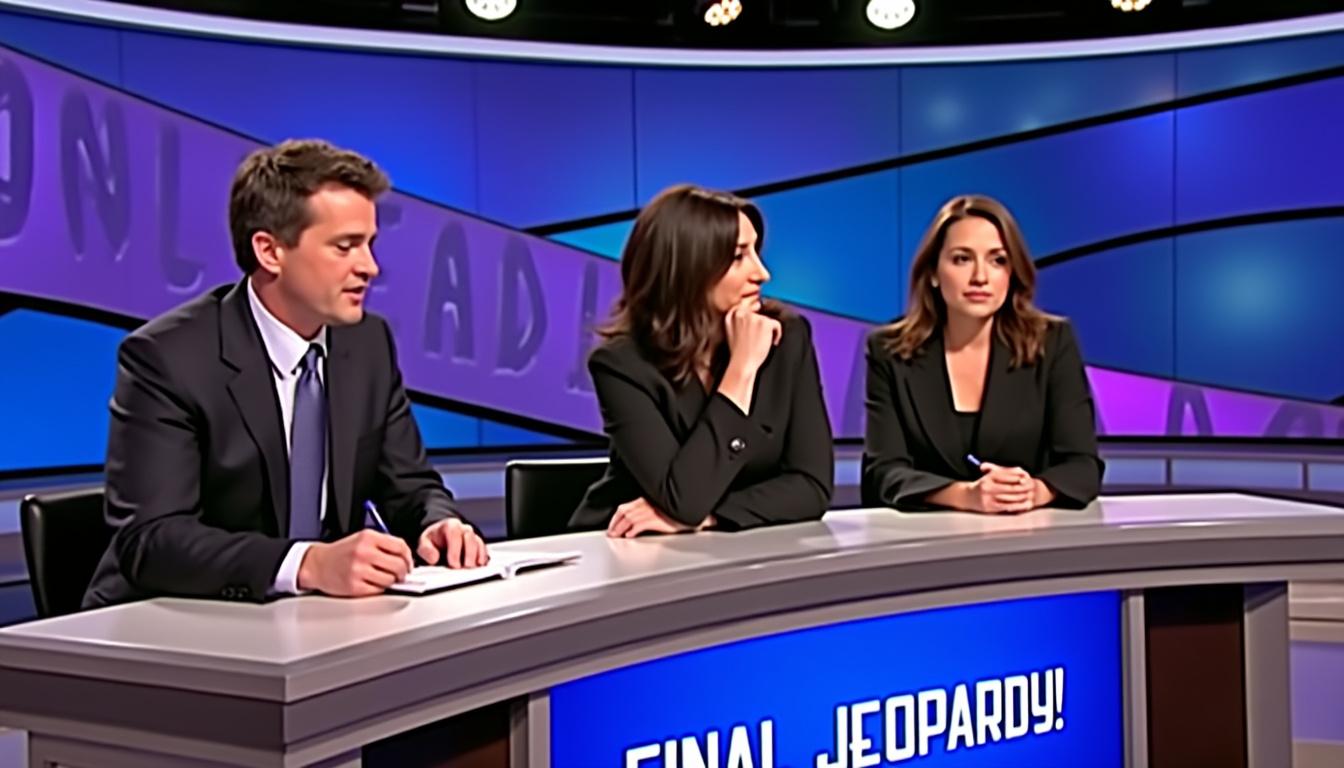 il finale dello showdown di jeopardy del 6 giugno 2025: approfondimenti sulla domanda, risposta, scommesse e il campione 1 unisciti a noi per uno sguardo approfondito sullo scontro finale di jeopardy! il 6 giugno 2025. scopri la domanda e la risposta entusiasmanti, analizza le scommesse poste dai concorrenti e incontra il campione che è emerso vittorioso in questa battaglia di quiz indimenticabile.