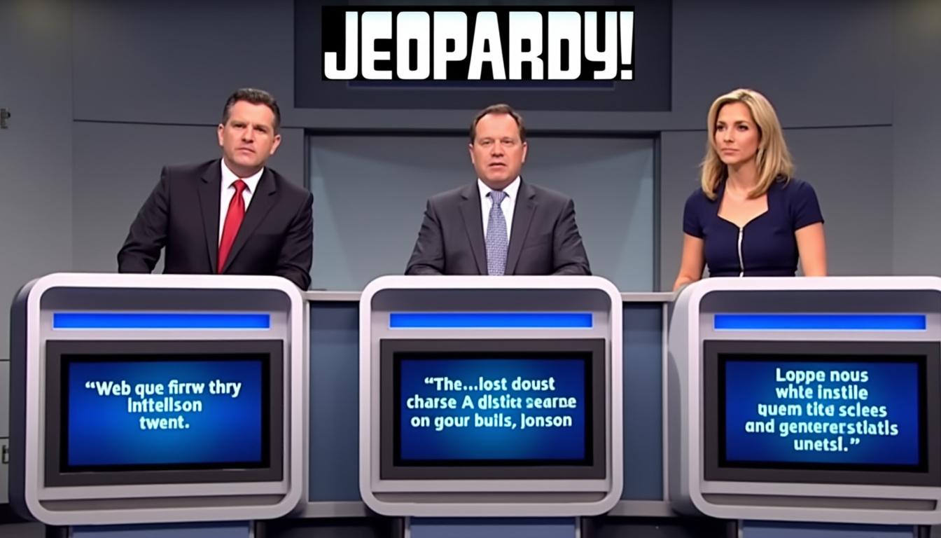 il finale dello showdown di jeopardy del 6 giugno 2025: approfondimenti sulla domanda, risposta, scommesse e il campione 2 unisciti a noi per il emozionante scontro finale di jeopardy! il 6 giugno 2025! immergiti in esclusive intuizioni sulla domanda cruciale, analisi esperte sulla risposta, scommesse strategiche dei concorrenti e un faro sui campioni che emerge vittorioso. non perdere questo epico scontro di ingegno!