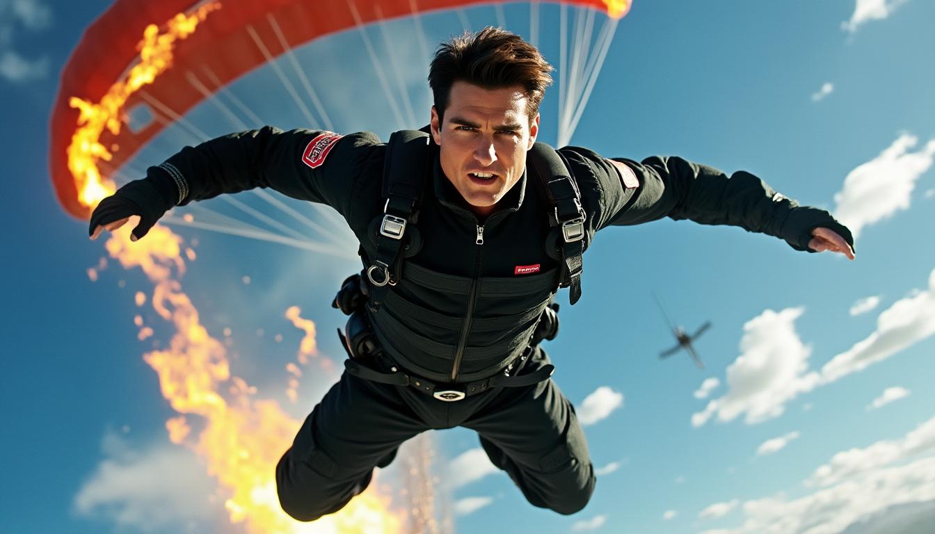 Tom Cruise setzt einen bemerkenswerten Guinness-Weltrekord mit einem waghalsigen Stunt aus Mission: Impossible 8 1 tom cruise pushes the limits once again as he sets an extraordinary guinness world record with a breathtaking stunt from the highly anticipated 'mission: impossible 8'. discover the fearless actions that redefine what's possible in hollywood!