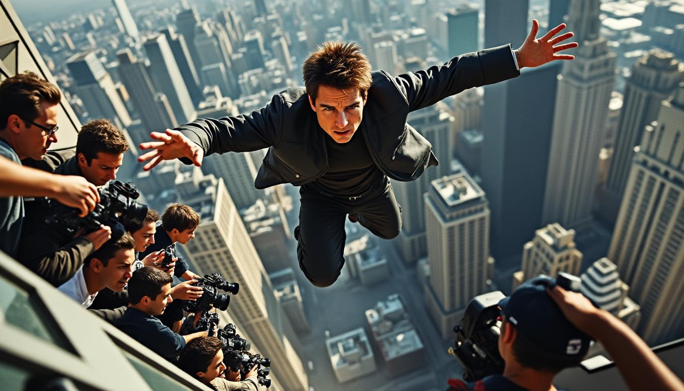 tom cruise achieves an extraordinary guinness world record with an audacious stunt from 'mission: impossible 8'. discover the thrilling details behind this record-breaking feat and what it takes to perform such breathtaking action on screen.