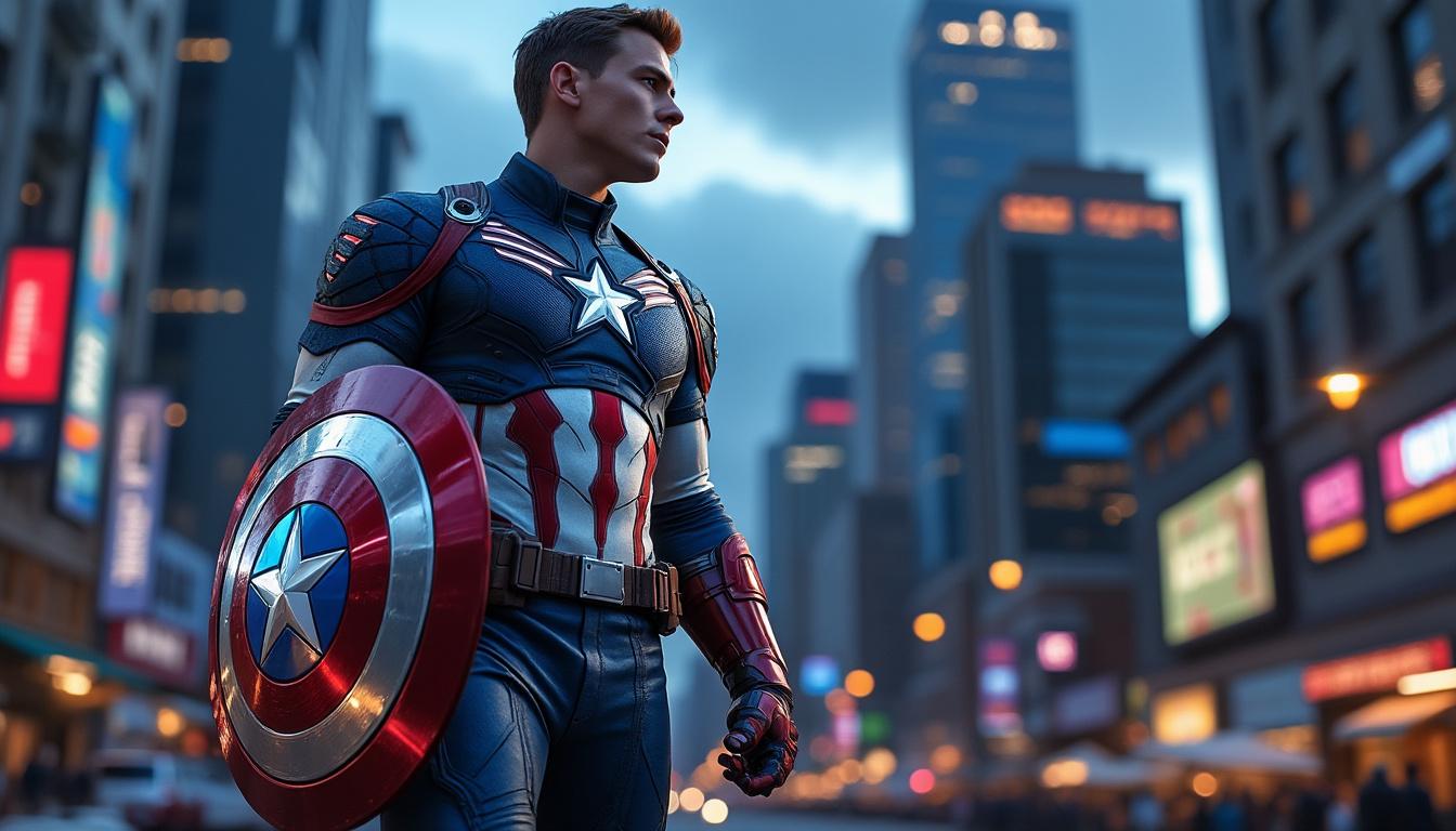 explore the thrilling details of 'captain america: brave new world' as it unveils an exciting glimpse of an alternate superhero costume, promising fans a fresh take on the iconic hero's style. get ready for a new chapter in the marvel universe!