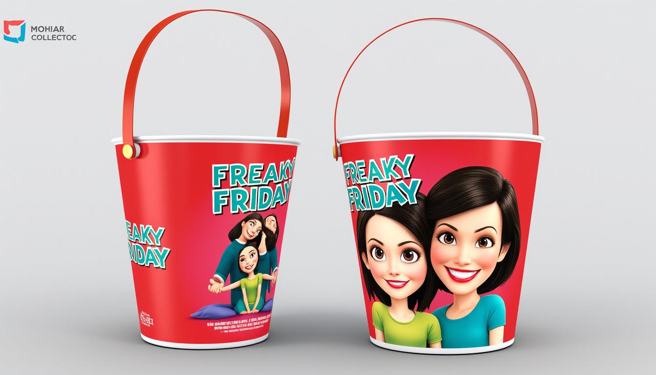 Freakier Friday introduces unique collectible popcorn buckets and cups 1 discover the excitement of freakier friday with our exclusive collectible popcorn buckets and cups. perfect for movie nights and fans alike, these unique items are designed to elevate your snacking experience while adding a touch of fun to your collection!