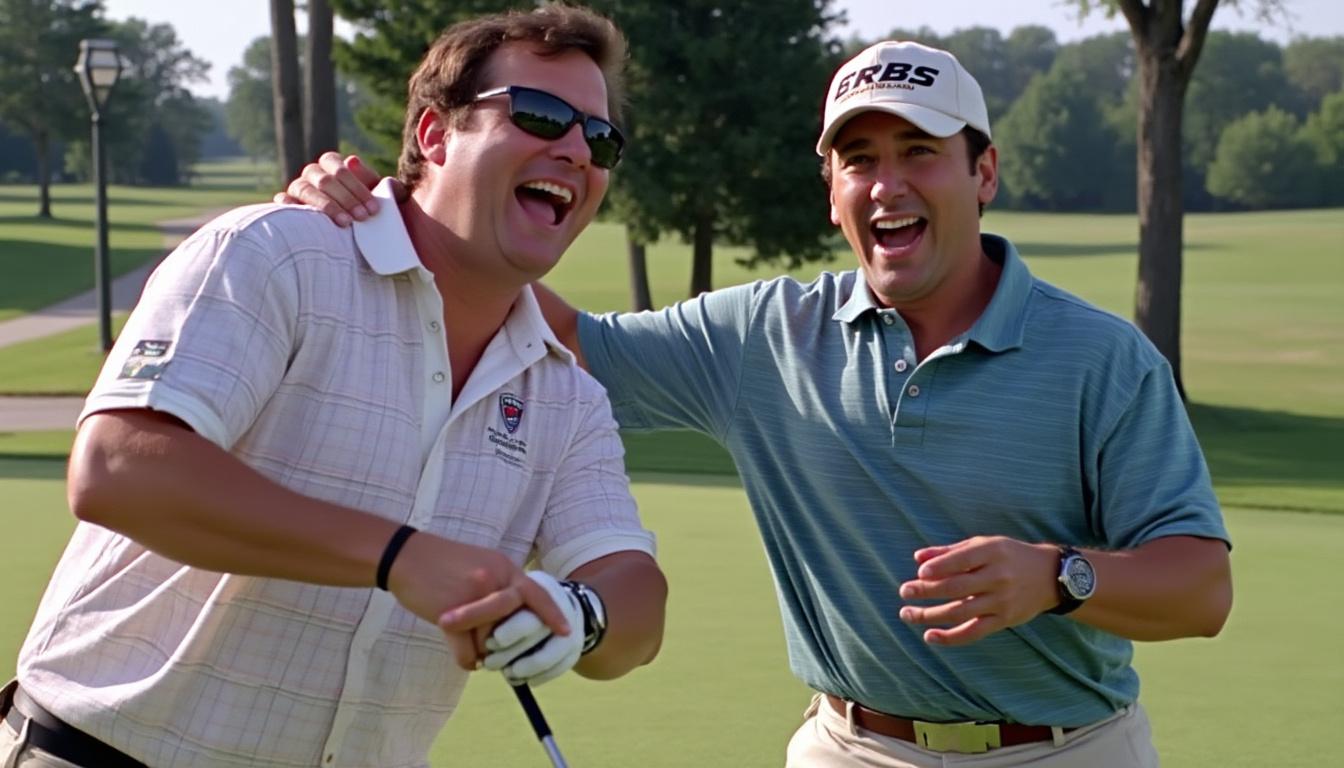 MJF and the Gilmore Boys discuss their experience keeping pace with Adam Sandler and John Daly in the sequel, Happy Gilmore 2 1 join mjf and the gilmore boys as they share their unforgettable experiences keeping up with comedy legend adam sandler and golf icon john daly in the highly anticipated sequel, happy gilmore 2. discover the behind-the-scenes moments and laughs that made this sequel a must-see!