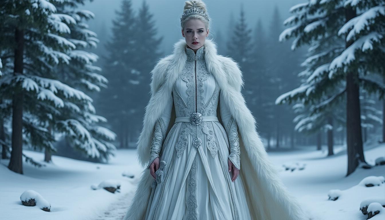step behind the scenes as greta gerwig shares exclusive insights from the set of narnia, featuring the unforgettable reveal of the white witch’s iconic costume and other magical details.