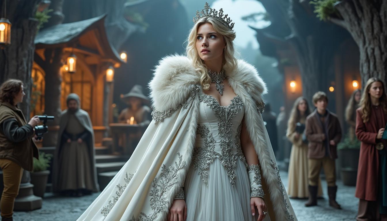 discover exclusive behind-the-scenes secrets as greta gerwig reveals breathtaking details from narnia, featuring the white witch's unforgettable costume. dive into magical insights and cinematic artistry now!