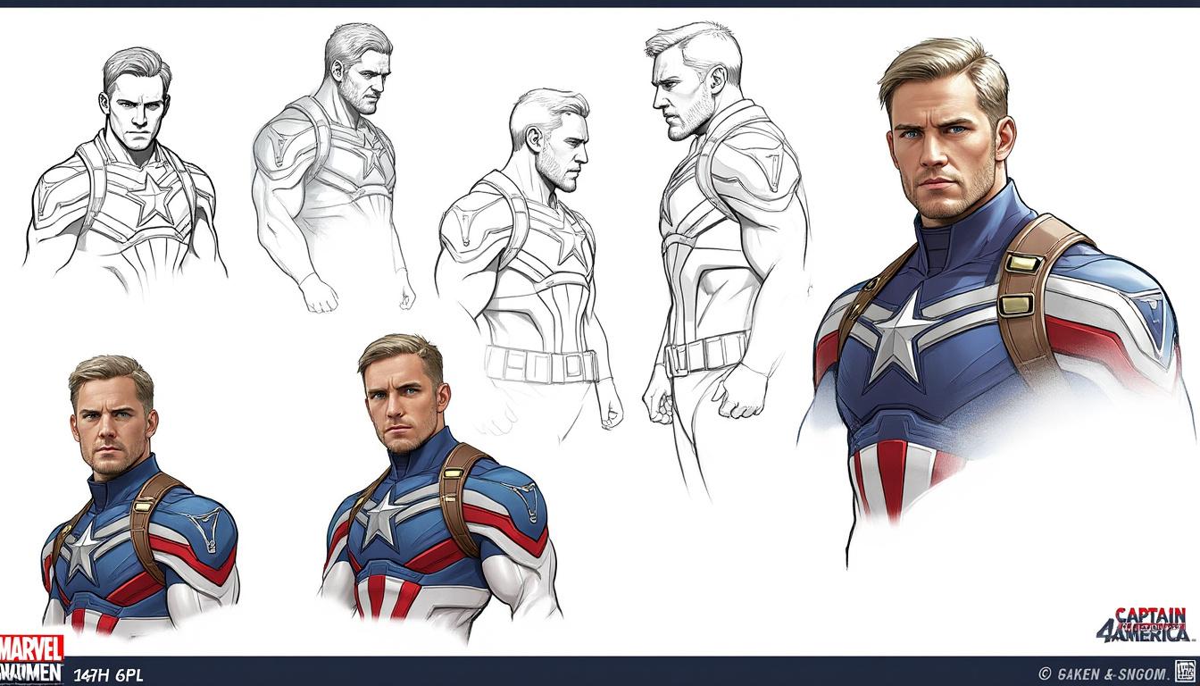 Captain America 4: Discover the original concept art for a key MCU villain 2 explore the original concept art for a major mcu villain unveiled in captain america 4, and get an exclusive look behind the design process of this iconic antagonist.