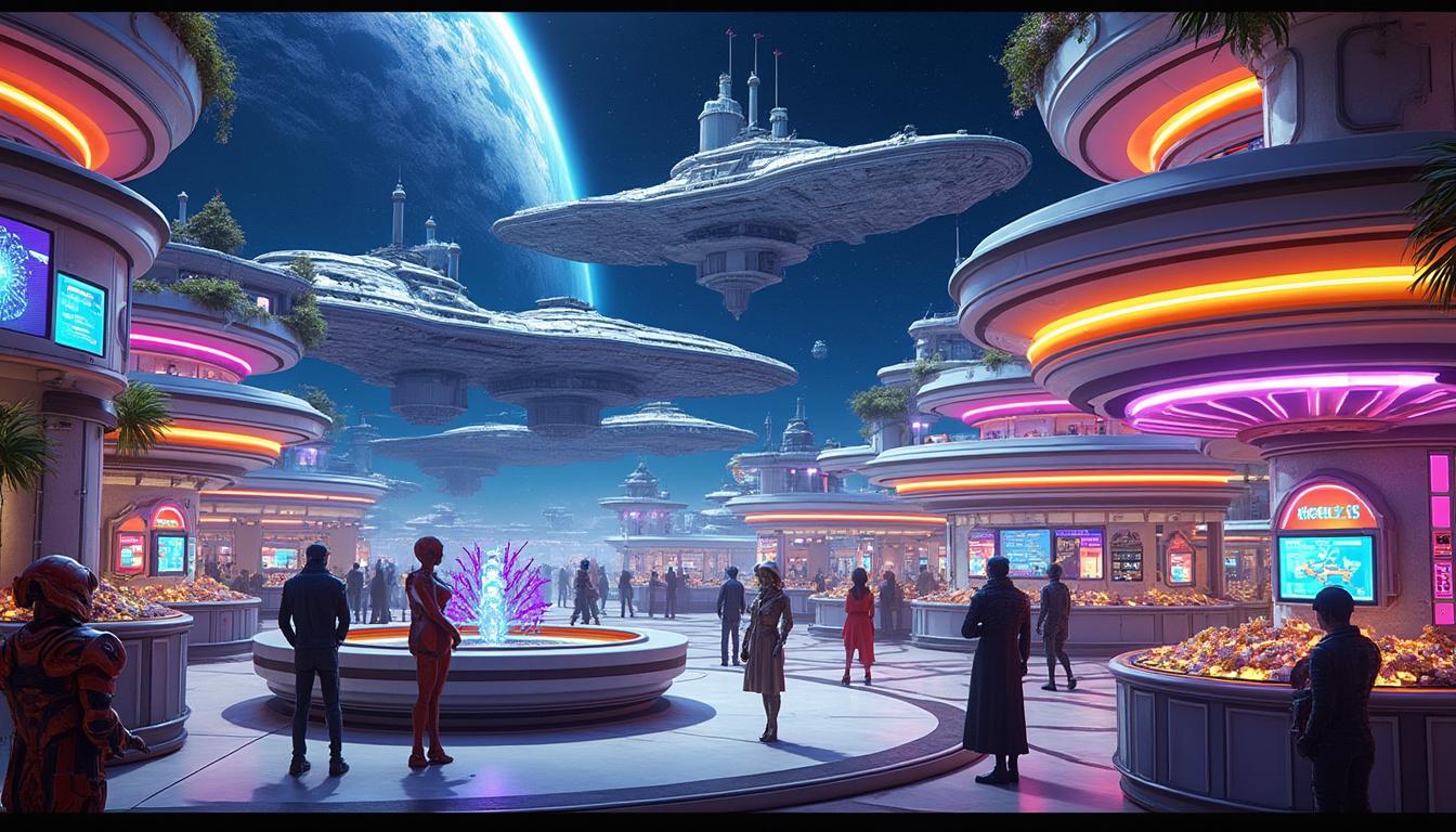 explore an extraordinary hub world packed with secrets, upgrades, and stunning visuals in the latest space shooter game. dive into thrilling adventure and action today!