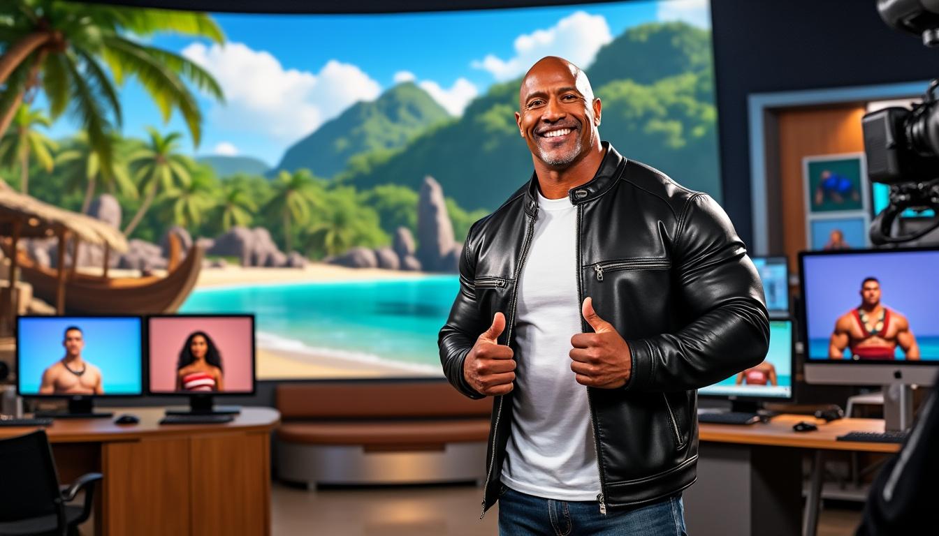 dwayne johnson endorses the innovative use of ai doubles in the live-action remake of moana, blending cutting-edge technology with beloved storytelling to bring new life to this classic tale.
