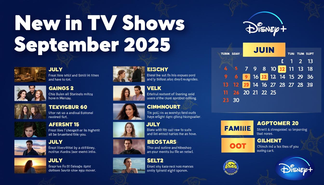 discover all the exciting new tv shows and movies arriving on disney plus from september 1-7, 2025. get the latest updates, must-watch recommendations, and everything you need for your streaming lineup this week.