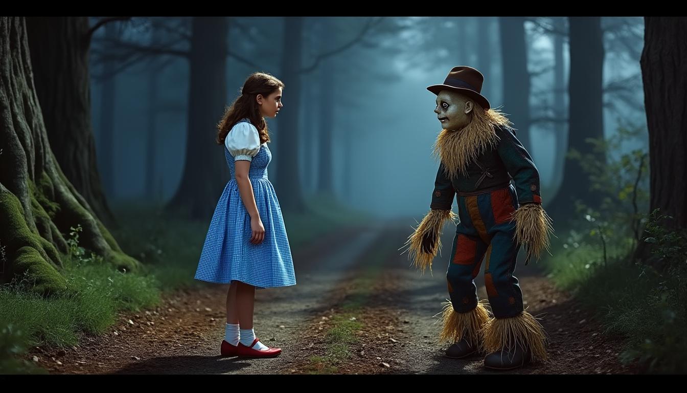 The wizard of oz reimagined as a chilling slasher horror film in anticipation of wicked: for good 2 experience the wizard of oz like never beforeâreimagined as a terrifying slasher horror film. dare to follow dorothy down a much darker yellow brick road, just in time for wicked: for good.