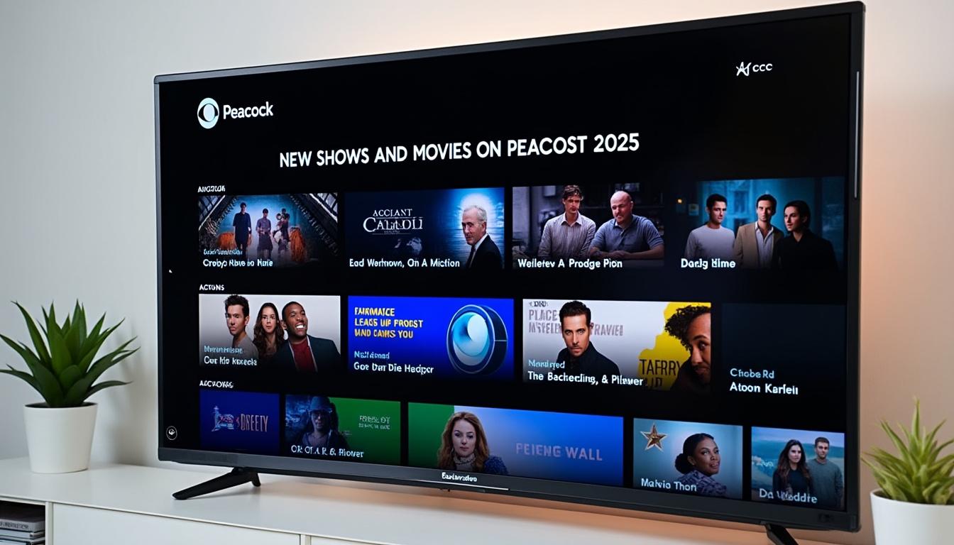 what to watch on peacock: new tv shows and movies arriving from august 4 to 10, 2025 1 discover the latest tv shows and movies coming to peacock from august 4 to 10, 2025. this guide highlights must-watch titles that will keep you entertained all week long. don't miss out on the newest arrivals and hidden gems!