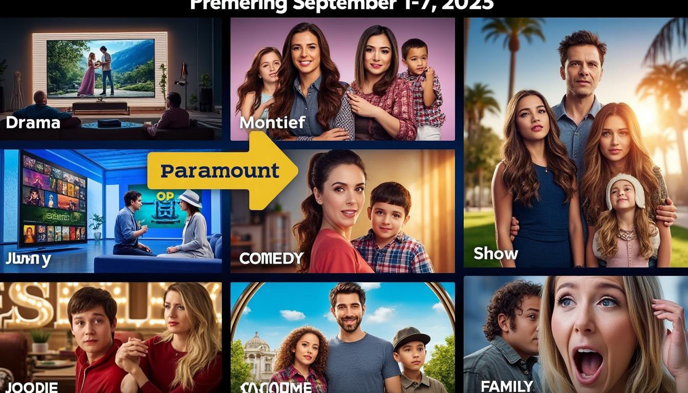 discover the latest arrivals on paramount plus! explore exciting new tv shows and blockbuster movies streaming from september 1-7, 2025, and catch all the must-watch premieres this week.