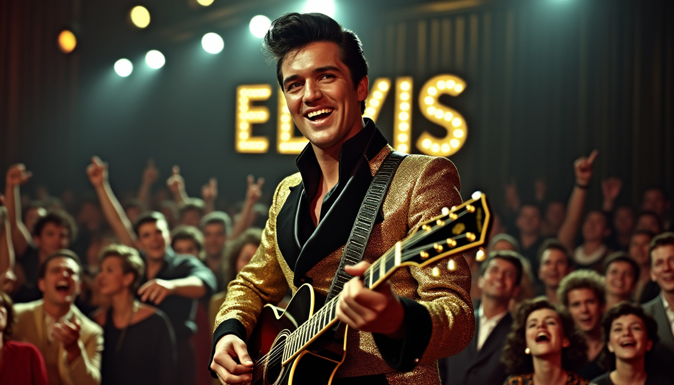 Audiences Enthralled by Baz Luhrmann's Latest Elvis Biopic 1 discover why audiences are captivated by baz luhrmann's latest elvis biopic. dive into a dazzling cinematic journey through the life and legacy of the king of rock and roll.