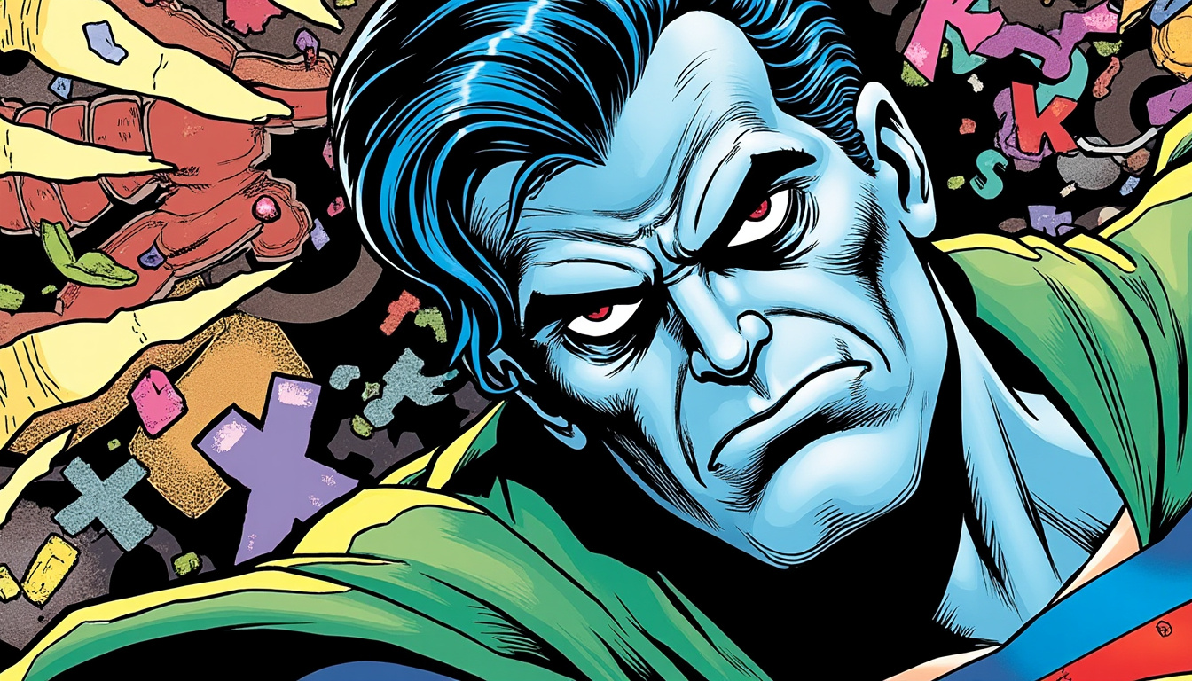 discover the newly revealed bizarro superman artwork from a canceled dc video game. see rare concept art and learn about the game's untold story.