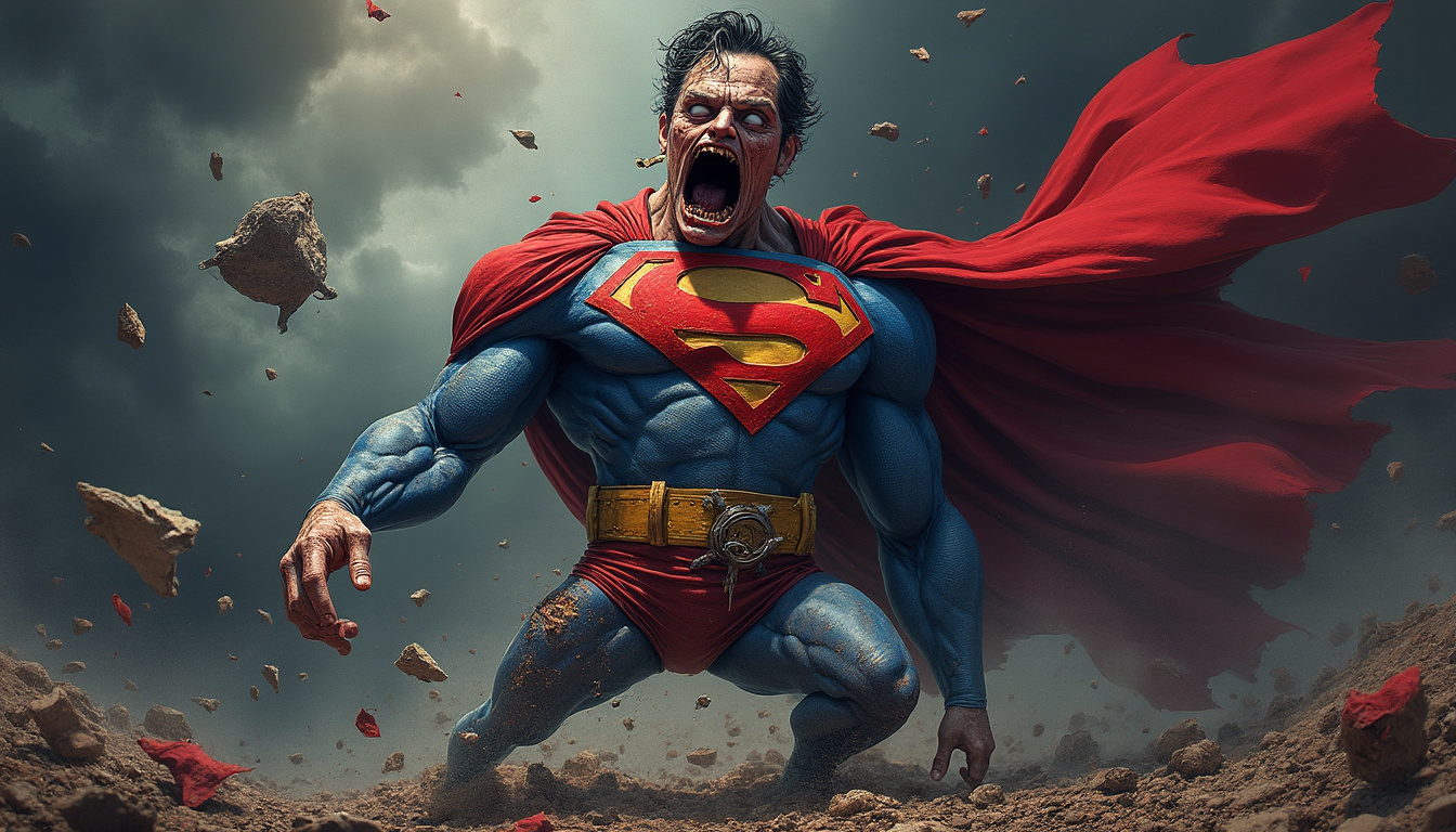 discover never-before-seen bizarro superman artwork from a cancelled dc video game. learn about the rare concept art, its origins, and what it reveals about the scrapped project.