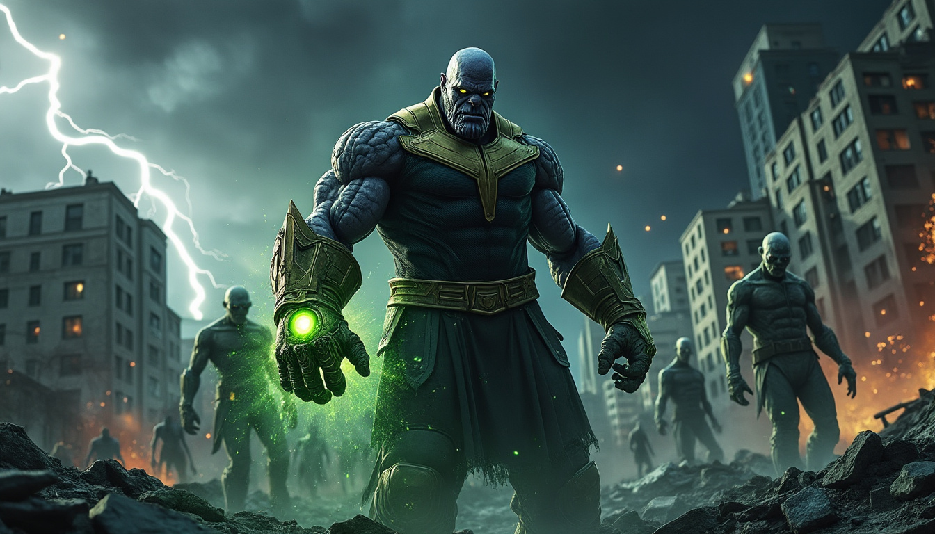 watch the marvel zombies trailer as undead thanos unleashes chaos across the universe. get a thrilling preview of marvel’s darkest twist yet with iconic heroes and terrifying zombie action.