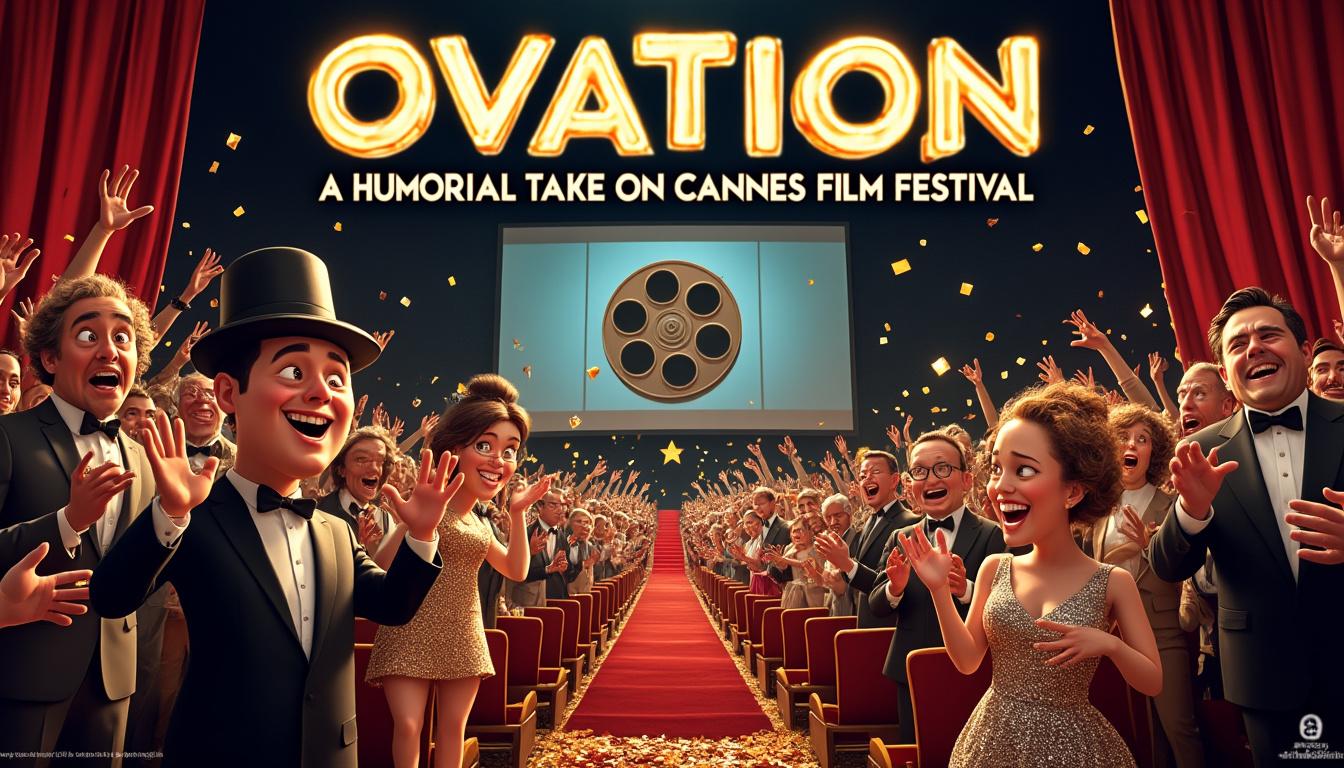 discover how a viral internet star brings laughter to the cannes film festival in a witty short film that playfully reimagines the legendary standing ovations, blending comedy with cinematic charm.