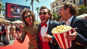 discover the viral sensation’s short film that hilariously reimagines the cannes film festival’s iconic ovations, blending sharp wit and comedic flair for a must-see satirical take.