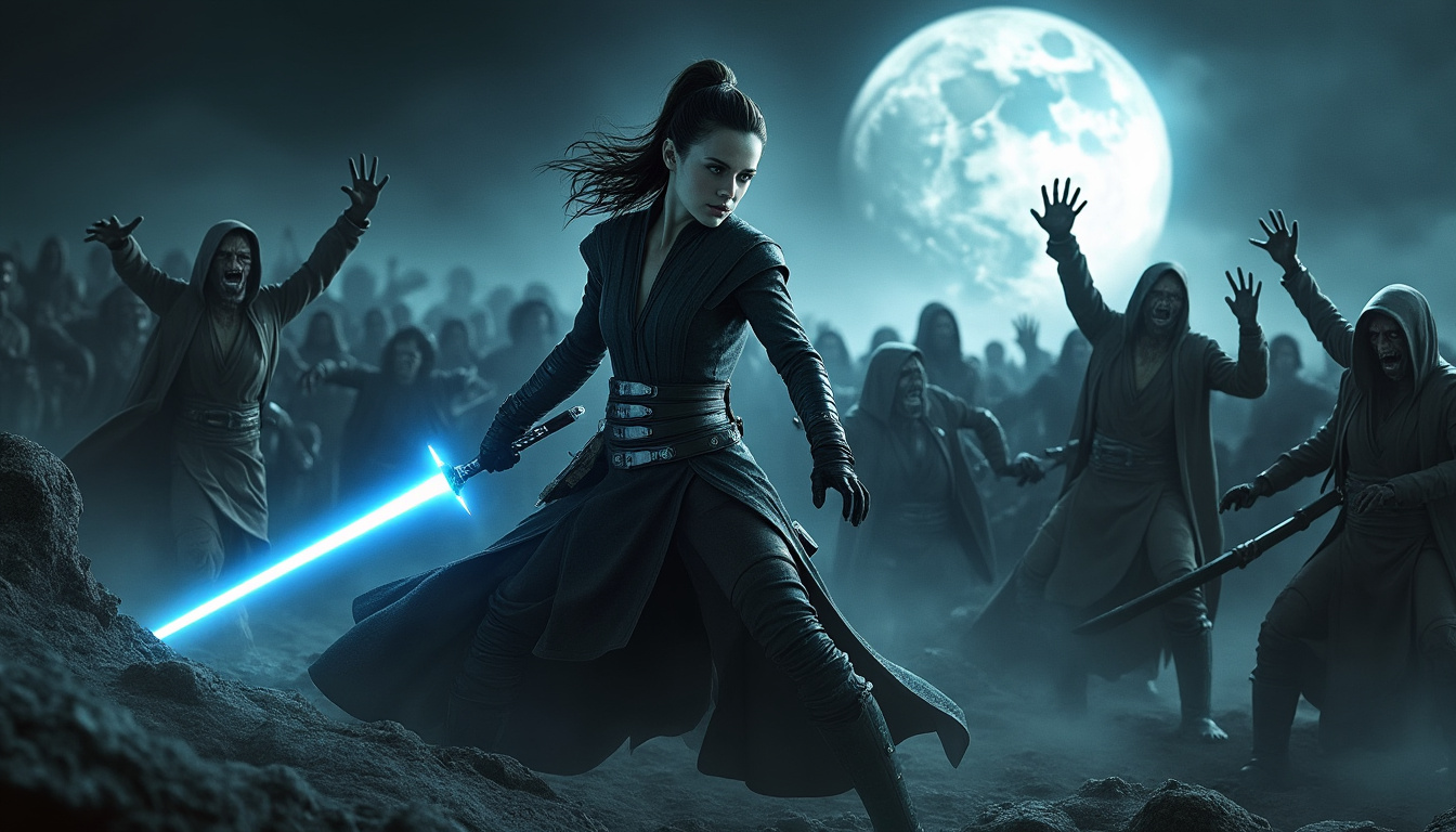 watch daisy ridley, known for her role in star wars, take on a haunting journey as she battles the undead in the gripping teaser trailer for we bury the dead. experience suspense, horror, and action in this thrilling new film preview.
