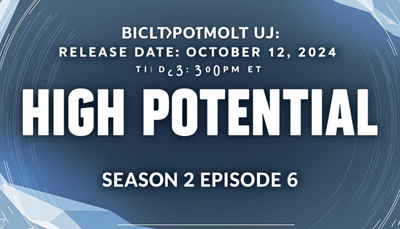 discover all the essential details about high potential season 2, episode 6, including its release date, time, and where to watch. stay updated so you don't miss the latest episode!