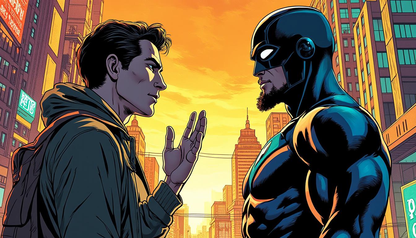 discover whether vigilante will receive a 'public diagnosis' in the peacemaker series, with exclusive insights from the show's creator and star.