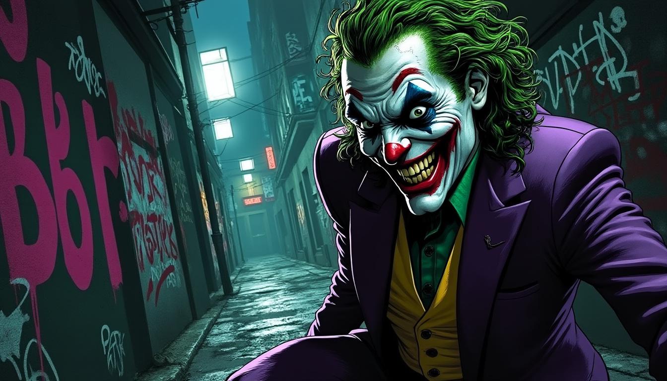 entdecken Sie die erschreckende Transformation des Jokers, als sein furchterregendes neues Erscheinungsbild endlich enthüllt wird. Tauchen Sie in die neuesten Nachrichten über das schockierende Aussehen dieses ikonischen Bösewichts ein und was es für die Fans bedeutet.