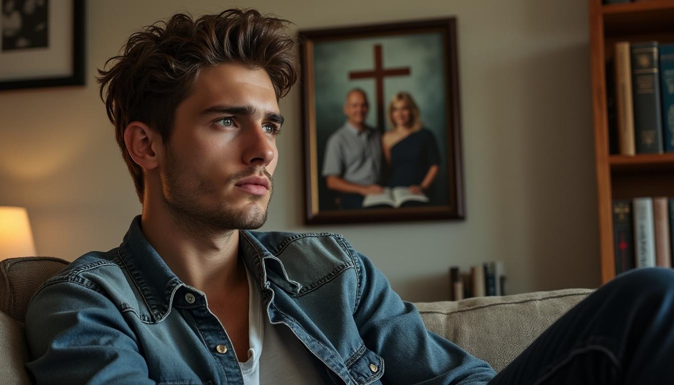 miles heizer candidly shares his personal coming out story, revealing the challenges he faced with his faith-based family and how he navigated acceptance and identity in an emotional journey.