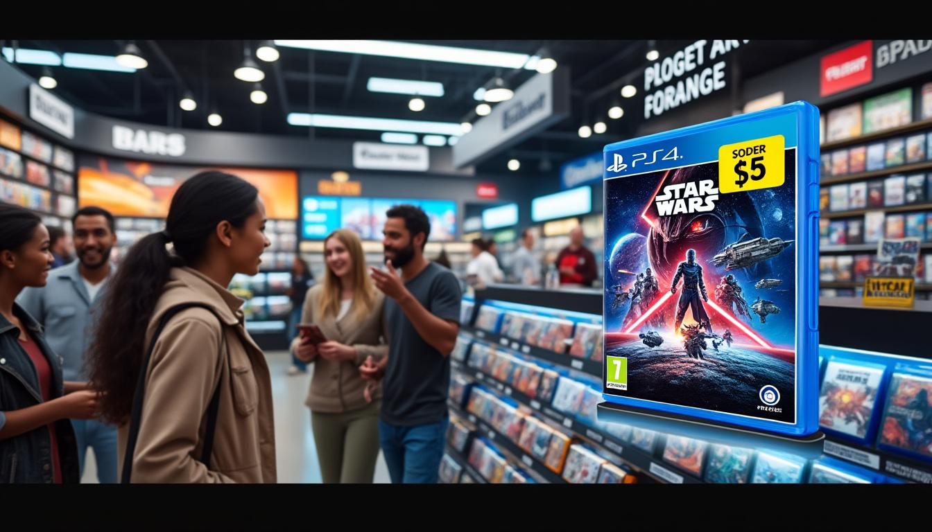 grab a popular star wars video game for under $5! don’t miss this limited-time deal to experience epic galactic adventures at an unbeatable price.